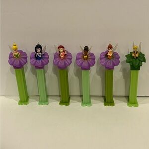 Disney Fairies Pez Lot of Six